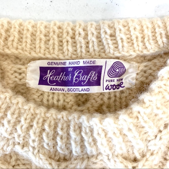 Wool Sweater Genuine Hand Made (L) - Picture 13 of 13